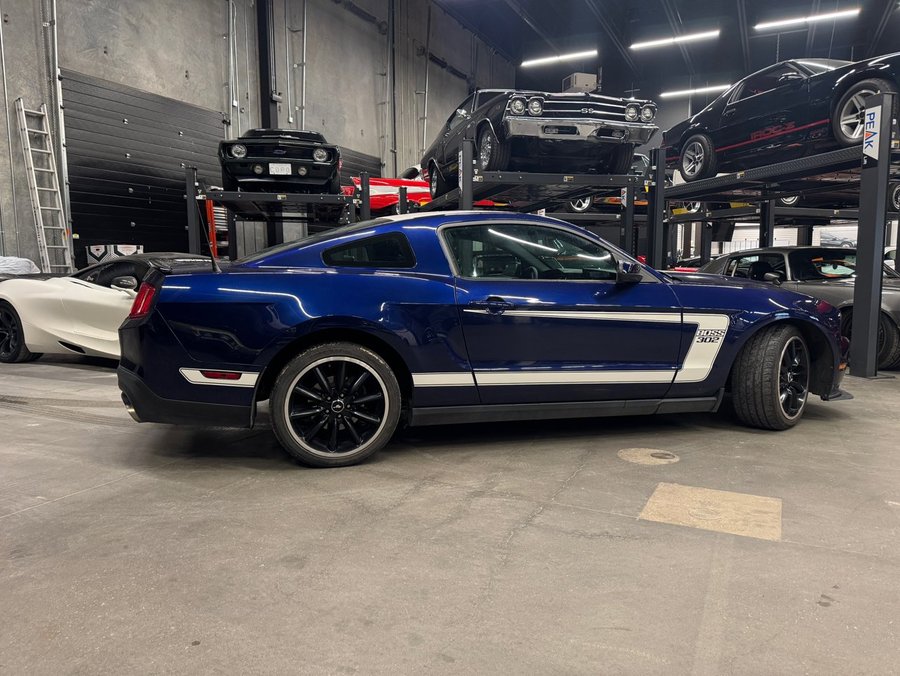 2012 Ford Mustang 2012 Blue