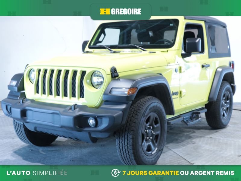Jeep Wrangler 2023 Jaune Laval - photo #2