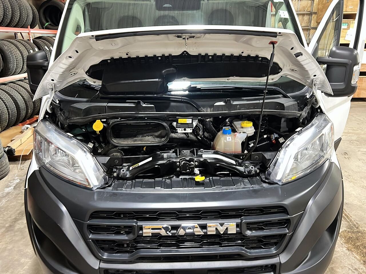 Ram ProMaster fourgonnette utilitaire 2023 Blanc Québec - photo #7