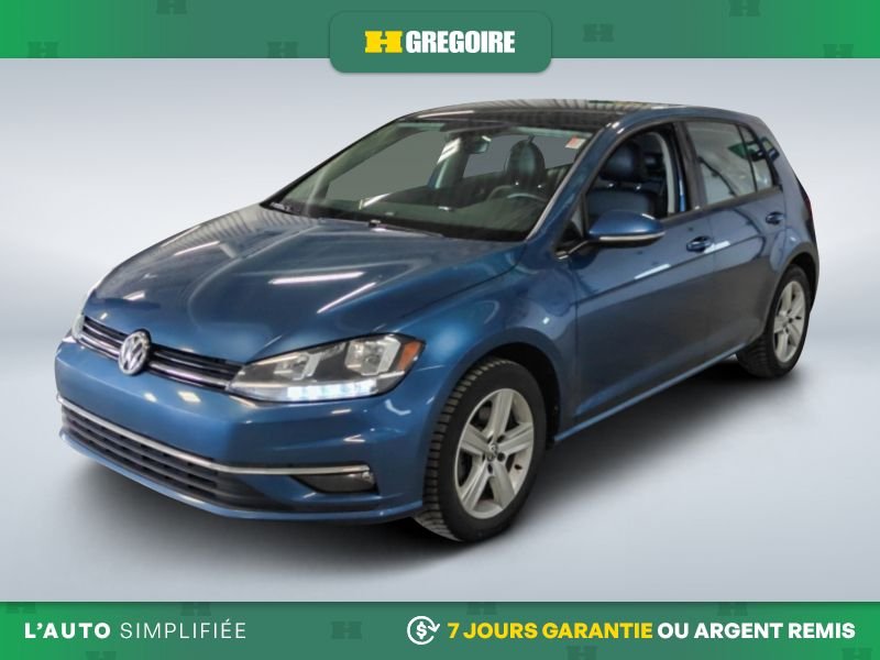 Volkswagen Golf SA0129 | Highline 2020 Bleu Laval - photo #2