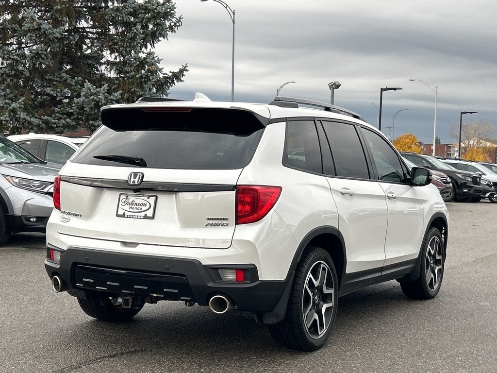 2023 Honda Passport Touring White Gatineau - photo #5