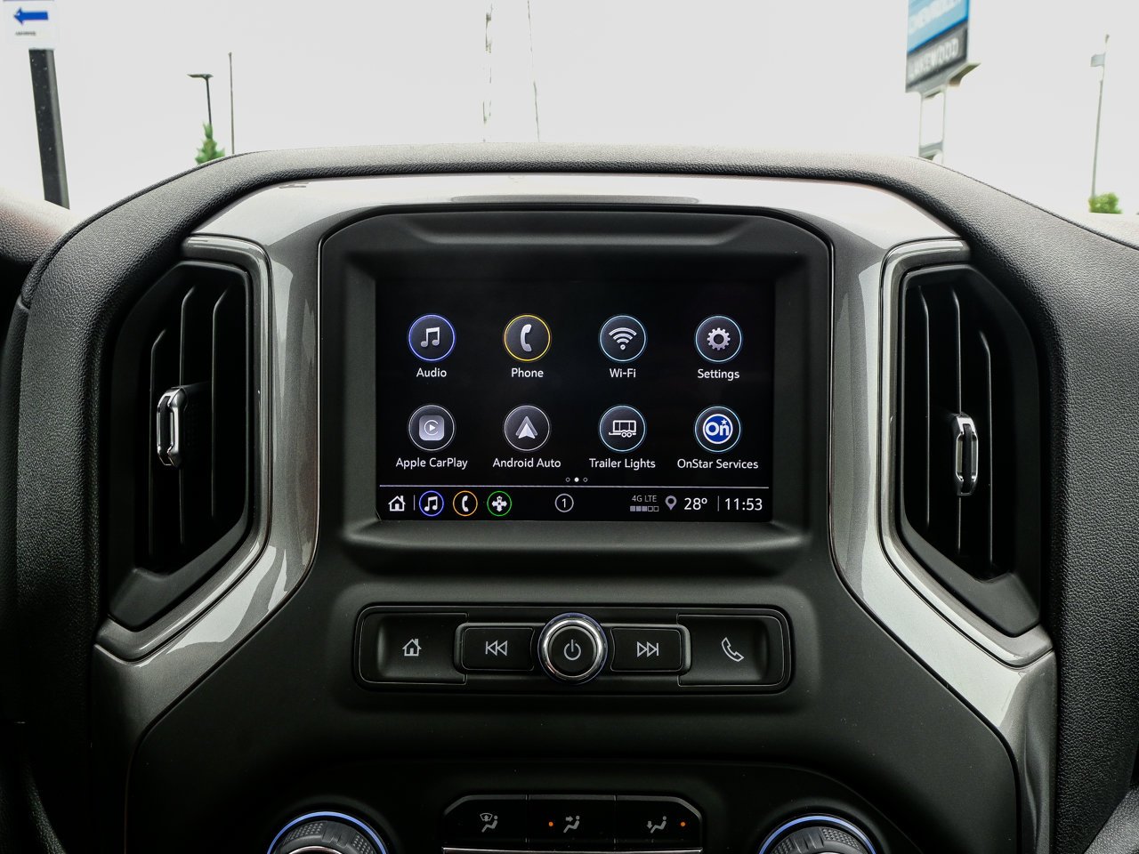 2025 Chevrolet Silverado 1500 4WD Crew Cab 147 Custom Trail Boss Black Sherwood Park - photo #25