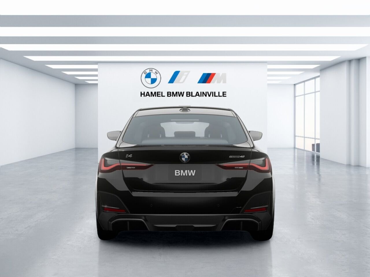 2026 BMW i4 eDrive40 Black Sapphire Metallic Blainville - photo #4