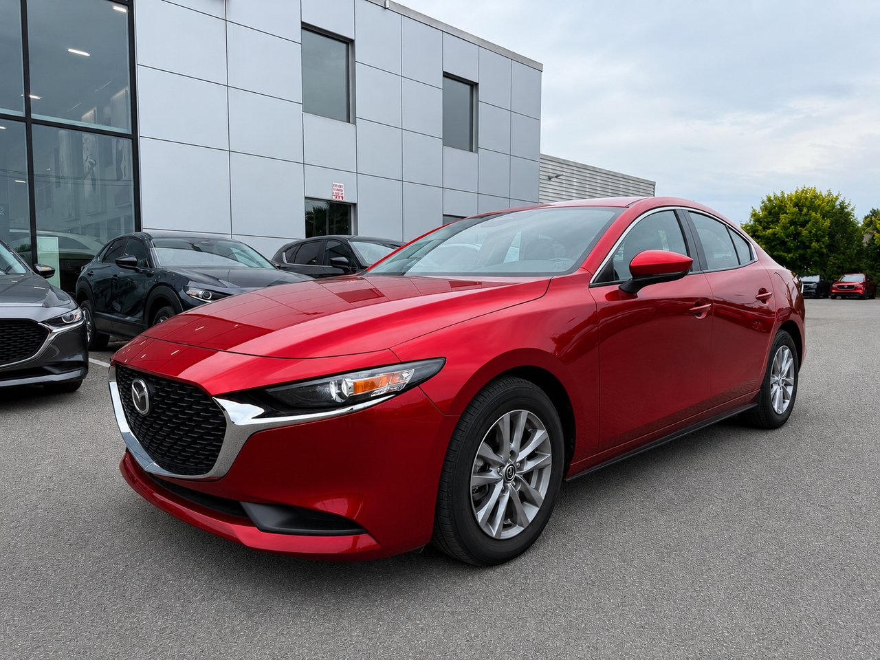 Mazda Mazda3 GS 2024 Rouge Châteauguay - photo #2