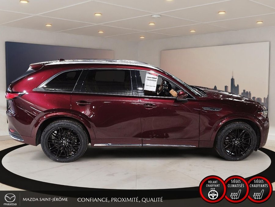 Mazda CX-90 hybride léger Signature | TOIT PANORAMIQUE | AWD | 2024 Rouge