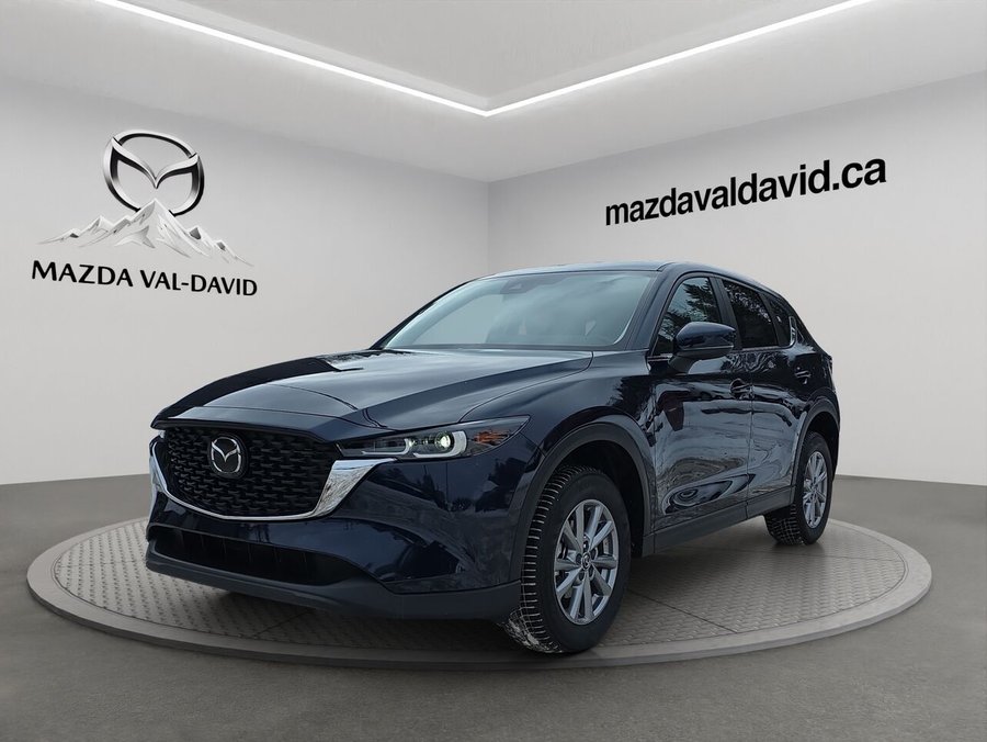 2025 Mazda CX-5 Gx, awd, sièges chauffants, caméra de recul Deep Crystal Blue Mica