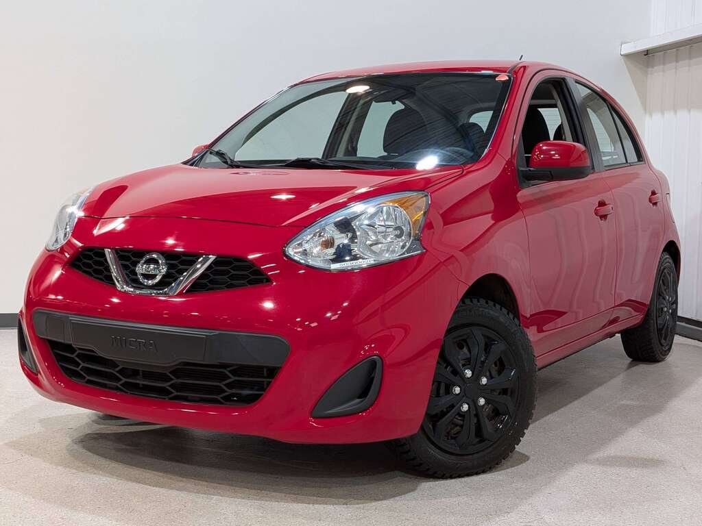 Nissan Micra 4dr HB Man SV 2017 Rouge Val-David - photo #0