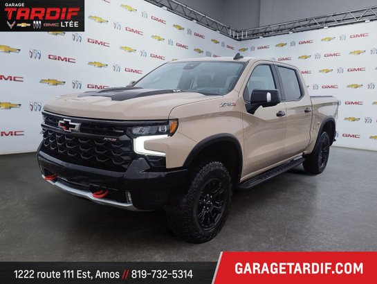 2022 Chevrolet Silverado 1500 ZR2 cabine multiplace 4RM 147 po Beige