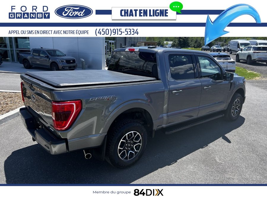 Ford F-150 XLT cabine SuperCrew 4RM caisse de 5,5 pi 2022