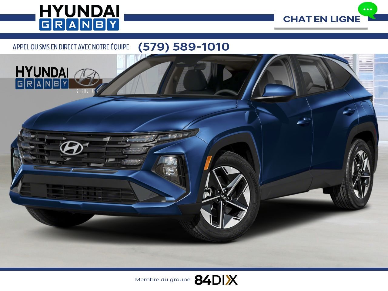 HYUNDAI Tucson 2026 Bleu océan Granby - photo #0