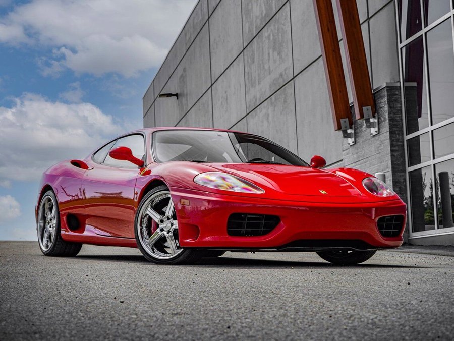 1999 Ferrari 360 Modena 1999 Red