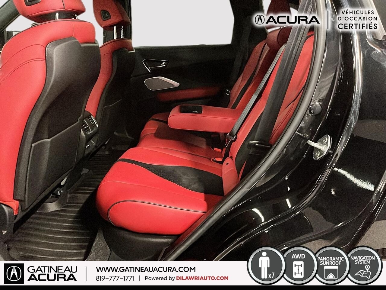 2023 Acura RDX A-Spec SH-AWD Black Gatineau - photo #22