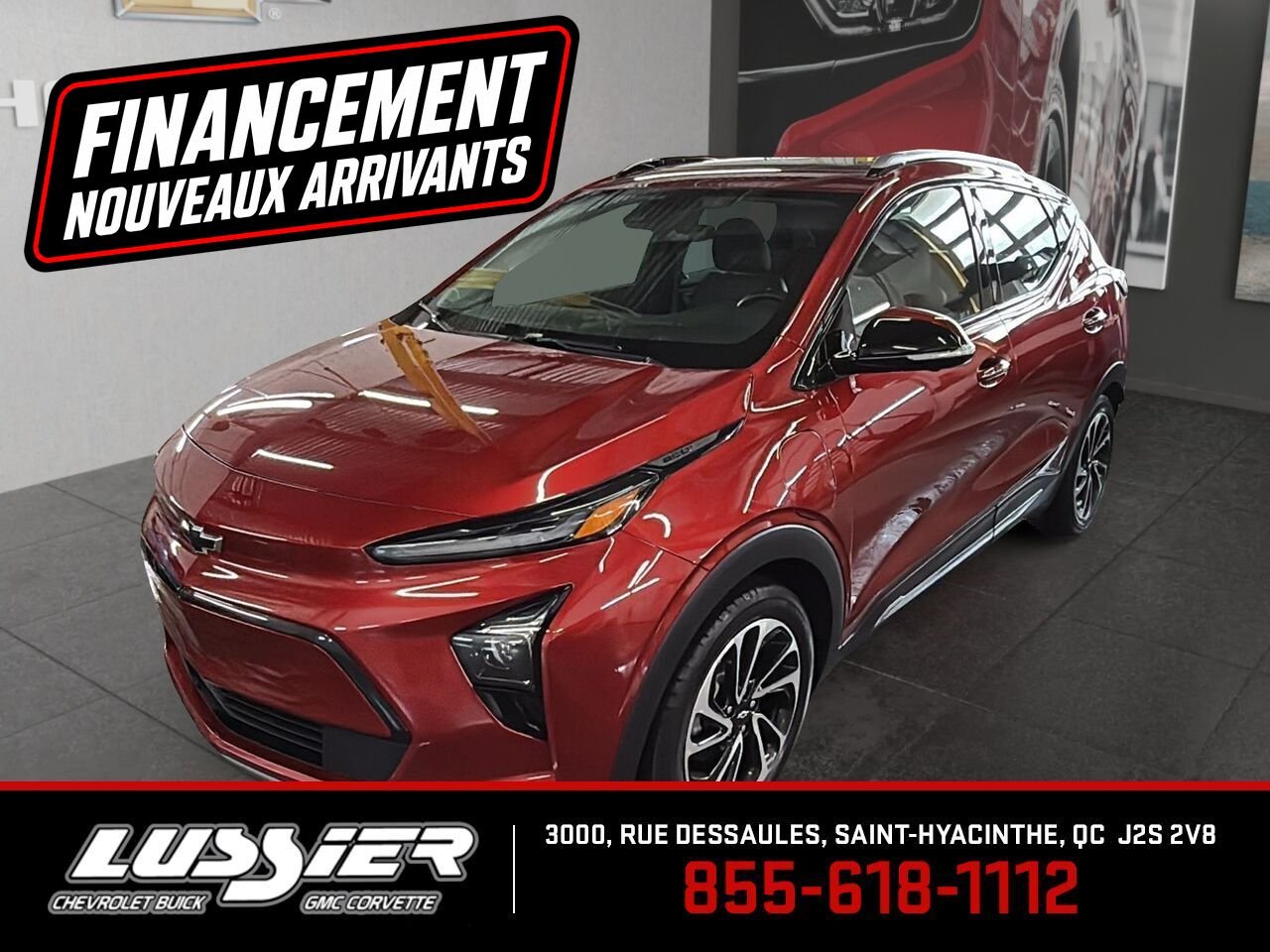 CHEVROLET BOLT PREMIER 2023 Rouge Saint-Hyacinthe - photo #0