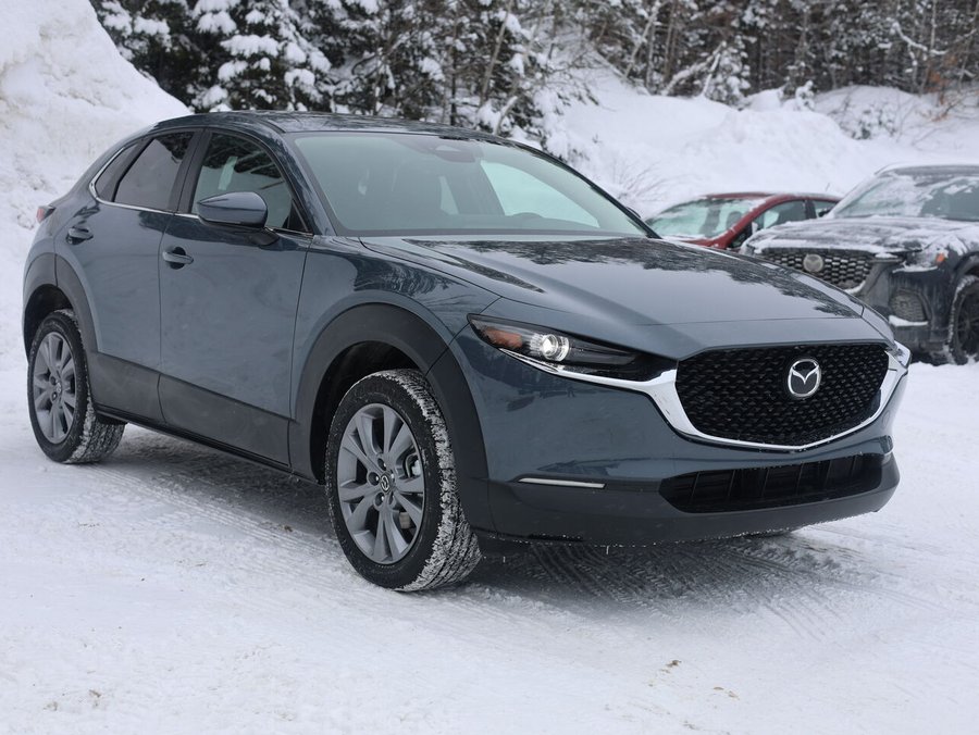 Mazda CX-30 Gs, awd, sièges, volant et rétroviseurs chauffants 2025 Gris aéro métallisé