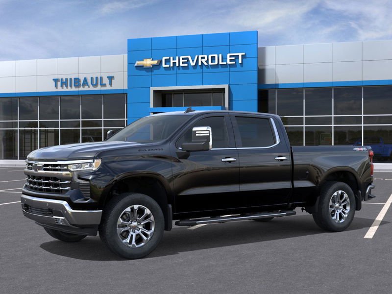 CHEVROLET SILVERADO 1500 LTZ cabine multiplace 4RM 157 po 2026 Noir Sherbrooke - photo #1