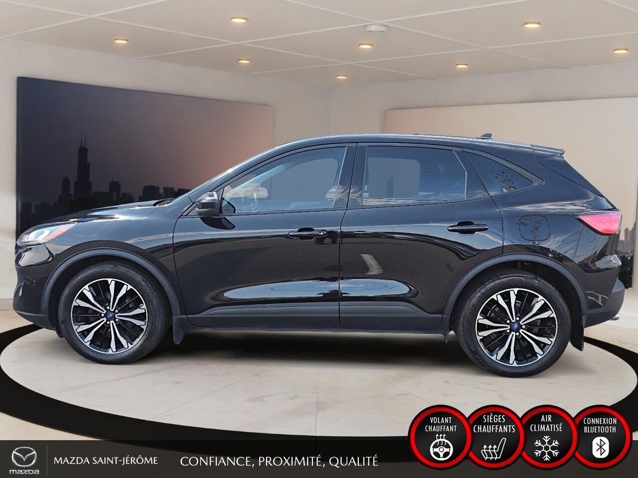 2022 Ford Escape Black Saint-Jérôme - photo #9