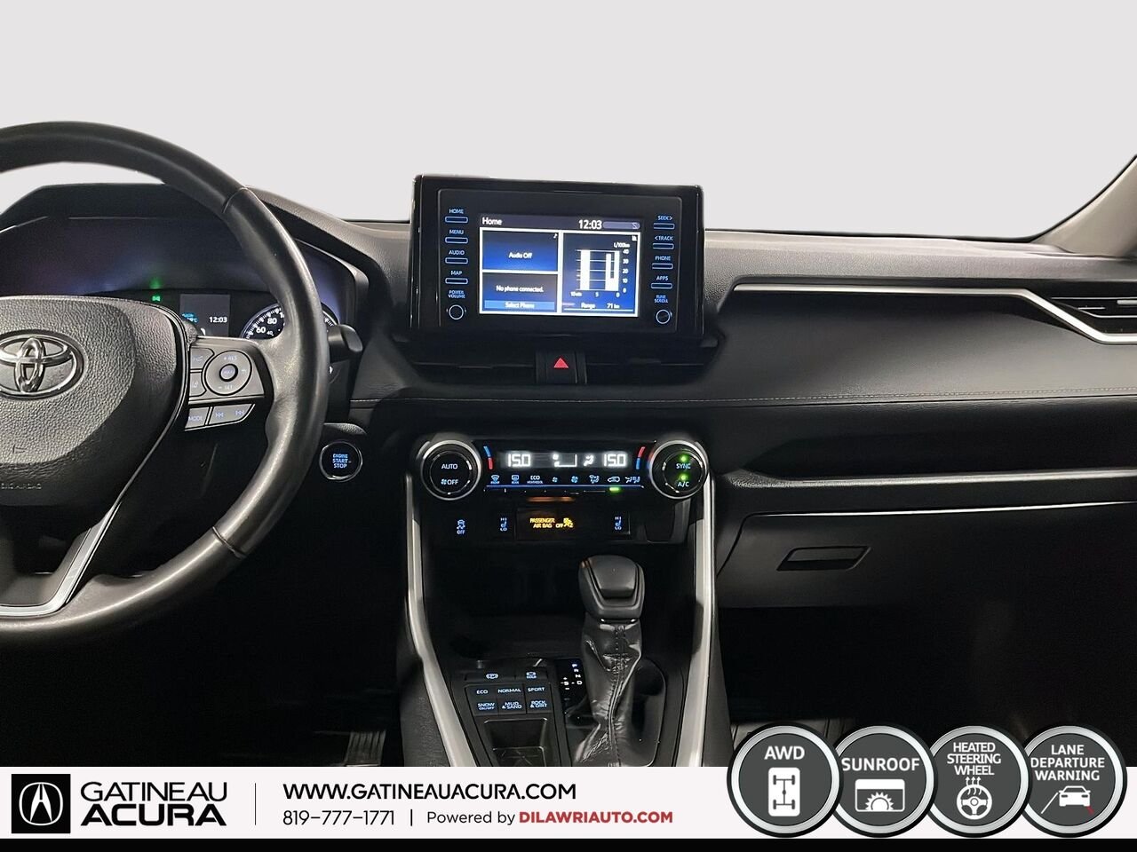 Toyota RAV4 XLE AWD 2020 Bleu Ottawa & Gatineau - photo #26