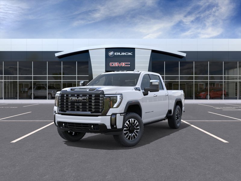 2026 GMC Sierra 2500HD K2500 HD SIERRA CREW CAB DENALI ULTIMATE STD/BOX DURAMAX (5SB) GLACIER WHITE TRICOAT Rivière-du-Loup - photo #0