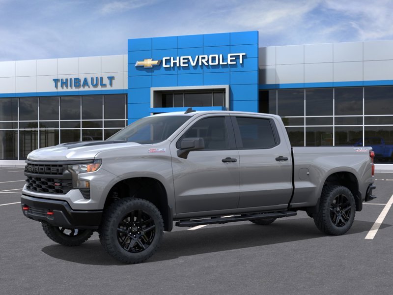 CHEVROLET SILVERADO 1500 Custom Trail Boss cabine multiplace 4RM 157 po 2026 Gris