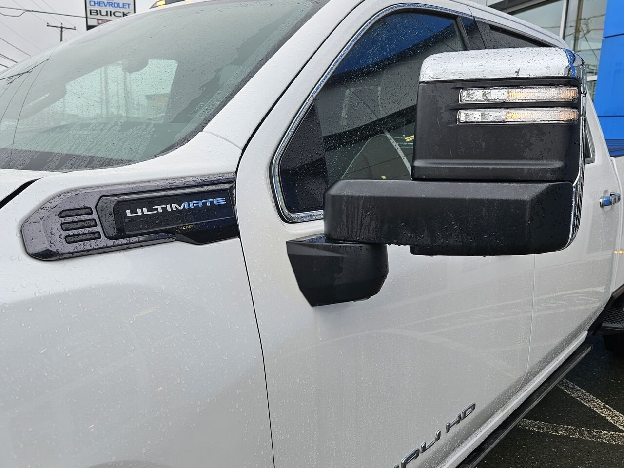 GMC Sierra 3500HD Denali Ultimate cabine multiplace 4RM 172 po 2025 Blanc Thetford Mines - photo #4