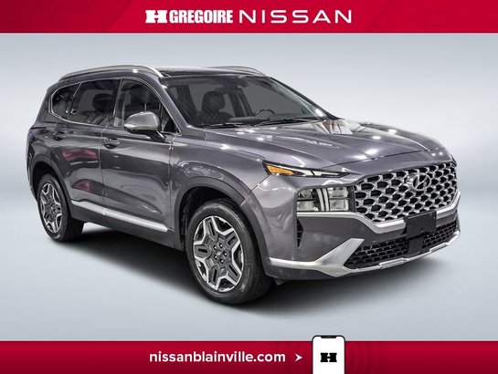 Hyundai Santa Fe Hybrid 2021 2021 Gris