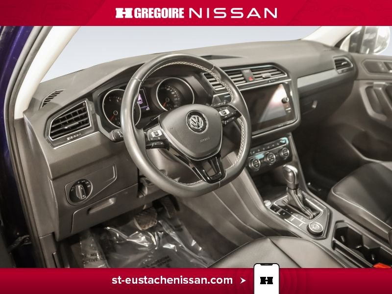 Volkswagen Tiguan SW4500 | Comfortline AWD CUIR DEM. A DISTANCE A PARTIR 6,99 2021 Bleu Laval - photo #29