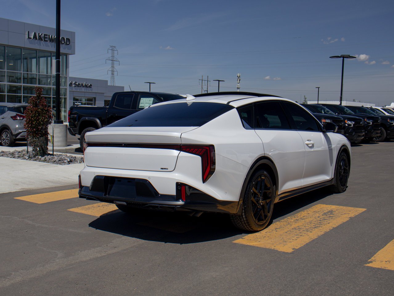 2025 Kia K4 GT-Line Turbo FWD White Sherwood Park - photo #9