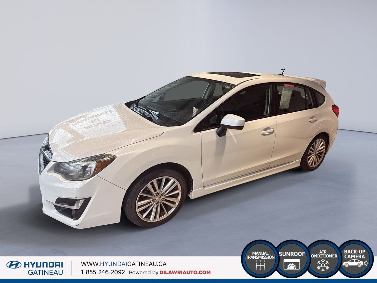 2015 Subaru Impreza White Gatineau - photo #5