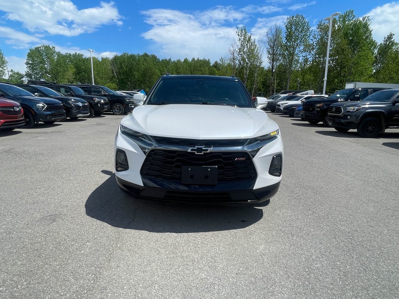 2022 Chevrolet Blazer RS AWD *TOIT* NAV CUIR SIÈGES VENT BOSE HAYON ELEC White Saint-Jérôme - photo #3