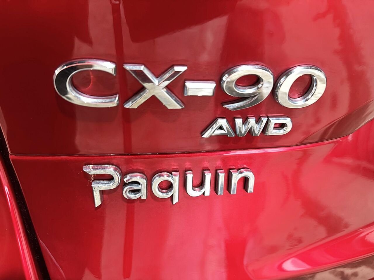 2024 Mazda CX-90 hybride léger Red Rouyn-Noranda - photo #15