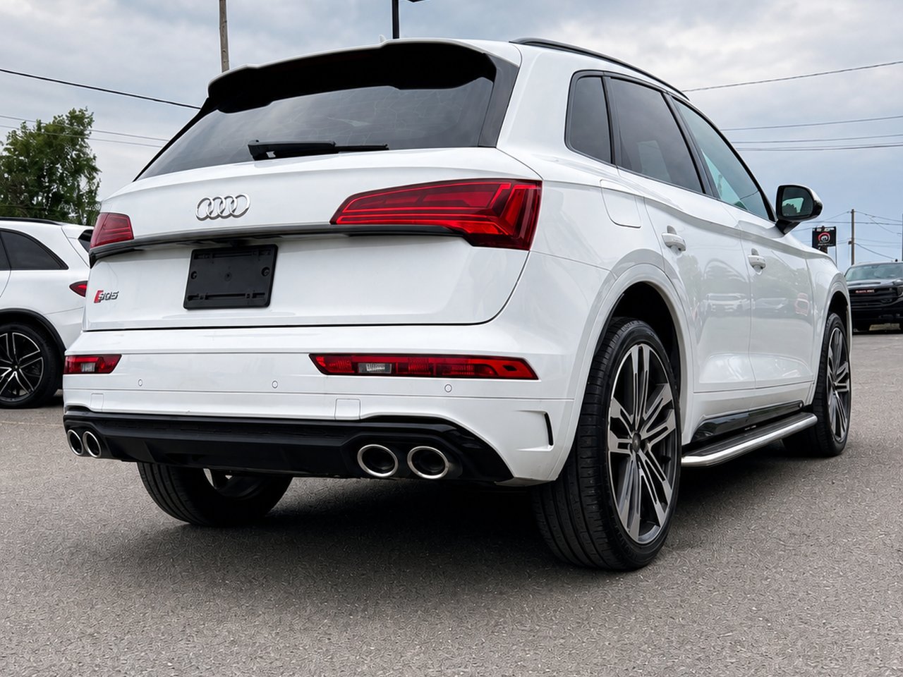 Audi SQ5 Technik 2021 Blanc Granby - photo #6