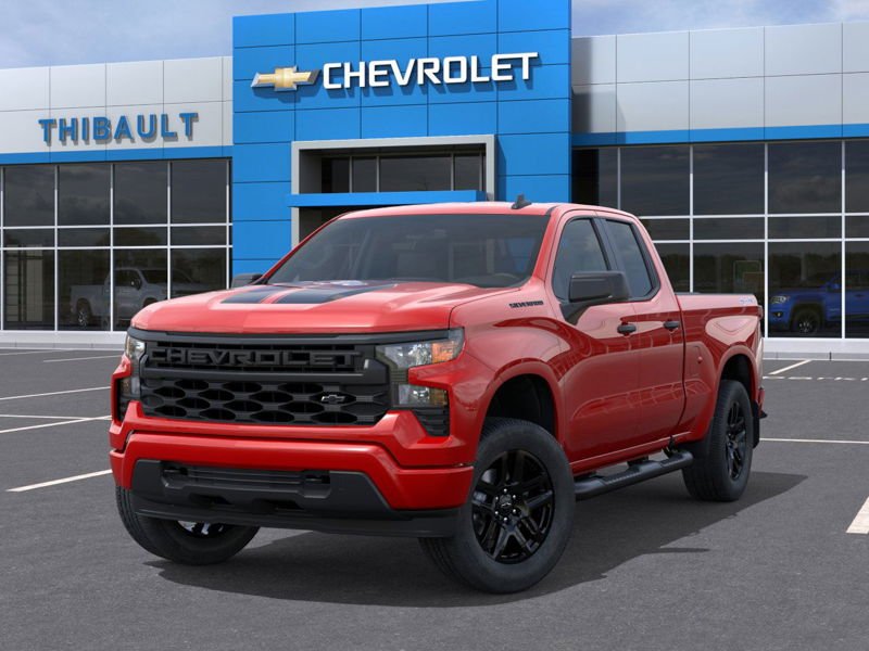 CHEVROLET Silverado 1500 Custom cabine double 4RM 147 po 2026 ROUGE ARDENT Sherbrooke - photo #5