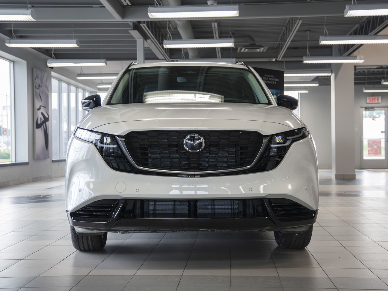 MAZDA CX-5 2676 | GT TI 2026 Blanc rhodium métallisé Val-d'Or - photo #1