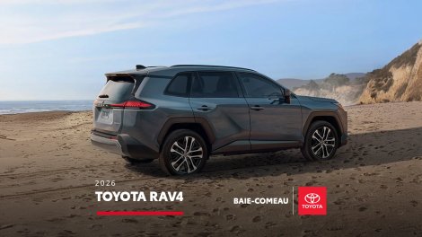 The 2026 Toyota RAV4: a revolution at Baie-Comeau Toyota!