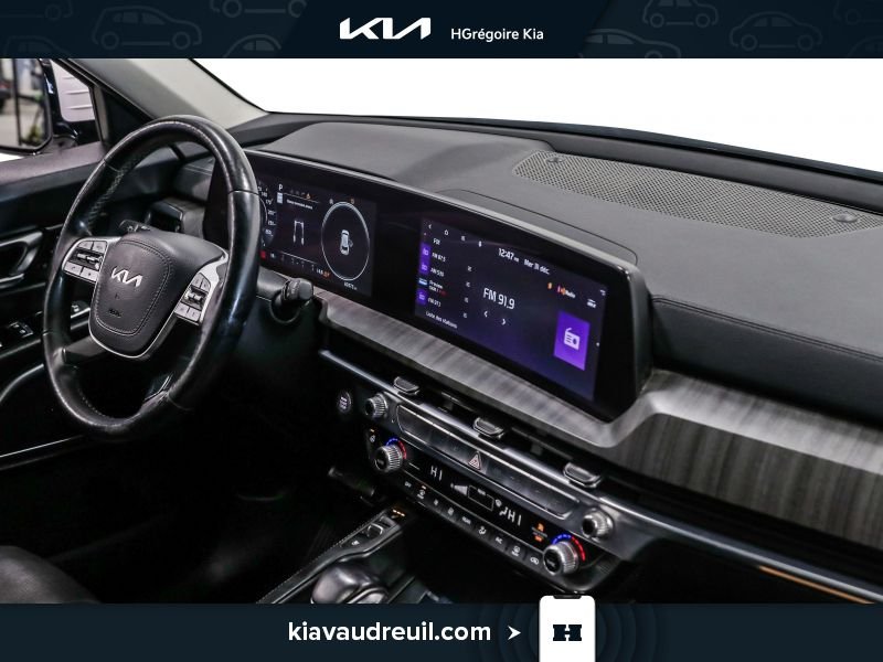Kia Telluride KH7926 | SX*** CUIR/ GPS/ BANC CHAFFANT/ VITRE TEINTER*** 2023 Blanc Laval - photo #33