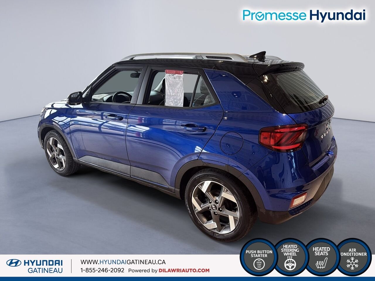 2022 Hyundai Venue Blue Gatineau - photo #3