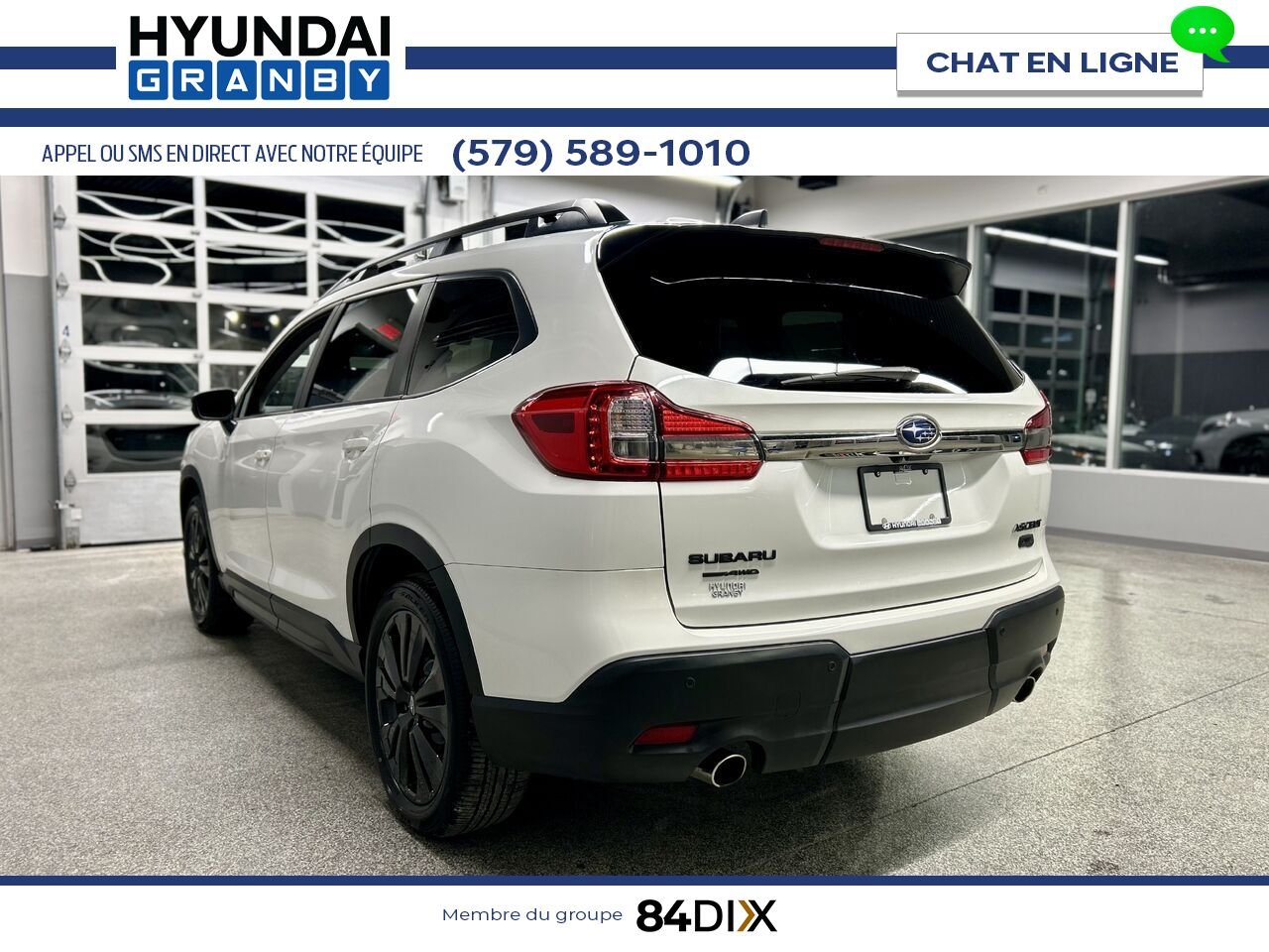 2022 Subaru Ascent White Granby - photo #5