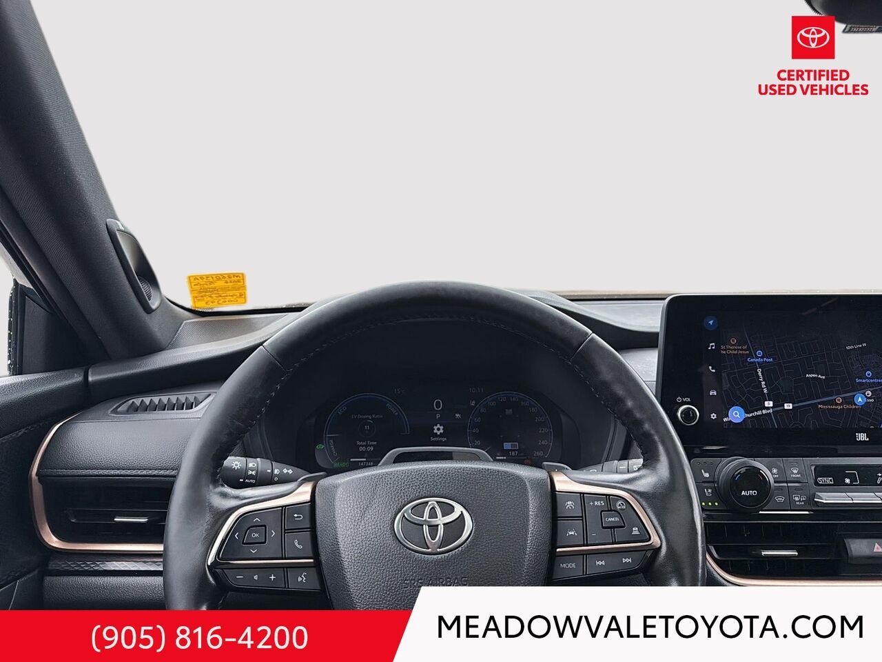 2024 Toyota Grand Highlander Hybrid Heads up Display, 20" Alloy Wheels, Heated/Cooling Seats, Panoramic Sunroof Storm Cloud Mississauga - photo #12
