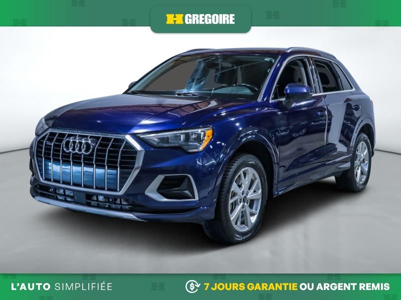Audi Q3 2022 2022 Bleu