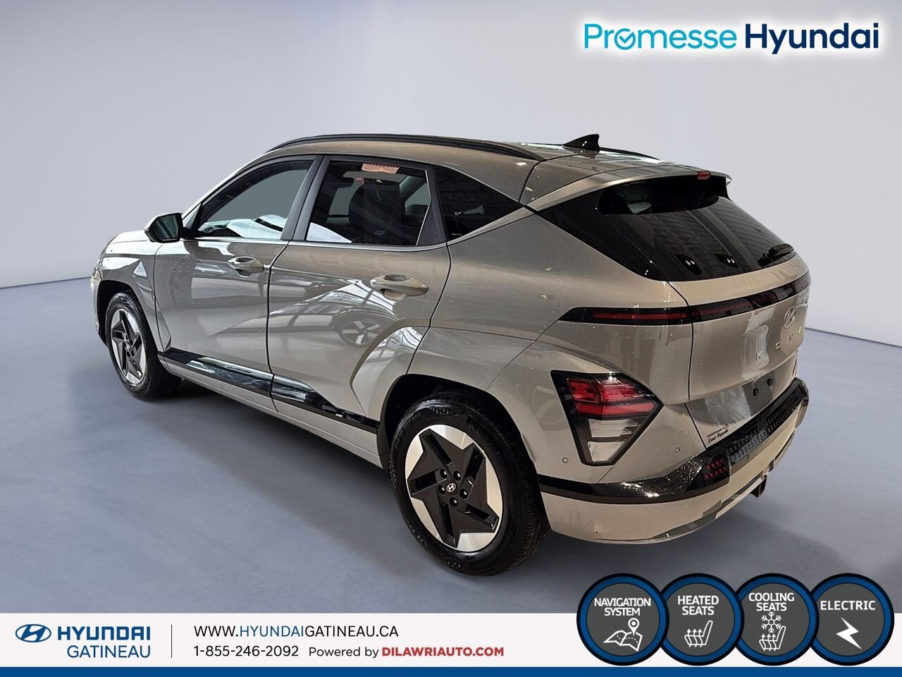 2024 Hyundai Kona Electric Grey Gatineau - photo #3