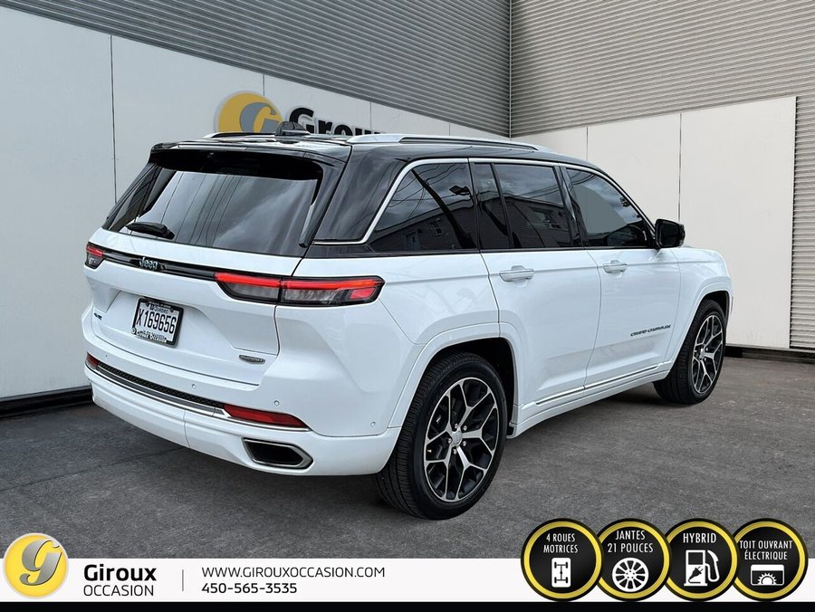 2022 JEEP GRAND CHEROKEE SUMMIT 4XE Summit Reserve 4x4 White