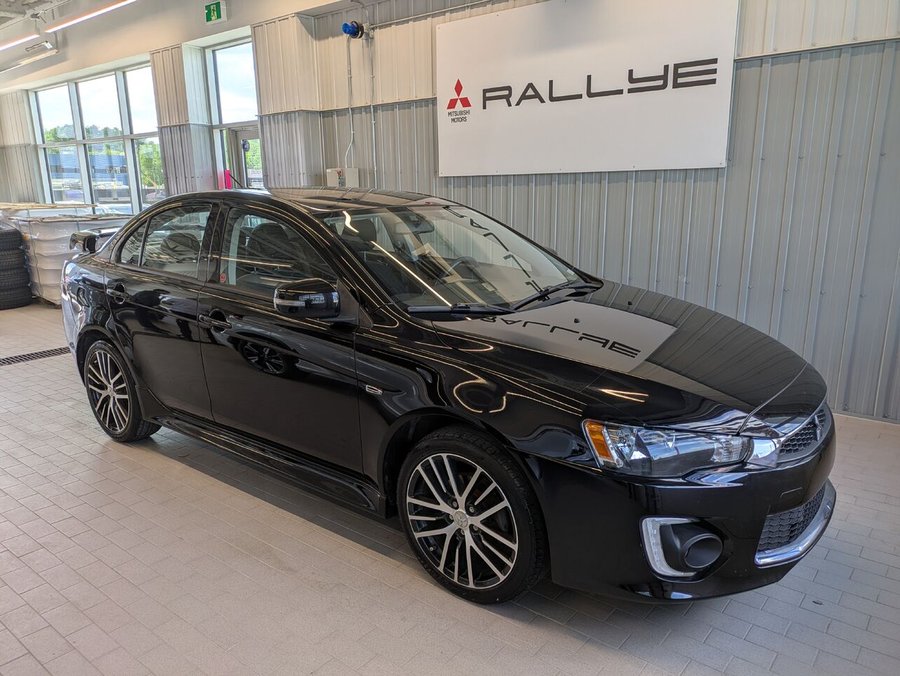 2017 Mitsubishi Lancer GTS Black