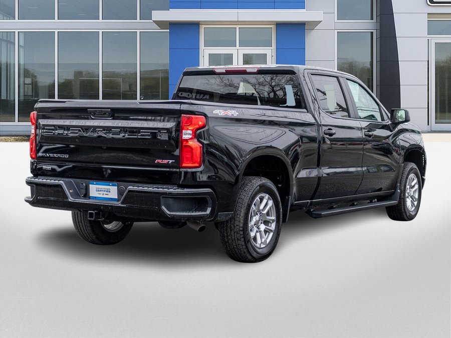 Chevrolet Silverado 1500 RST cabine multiplace 4RM 157 po 2023 Noir