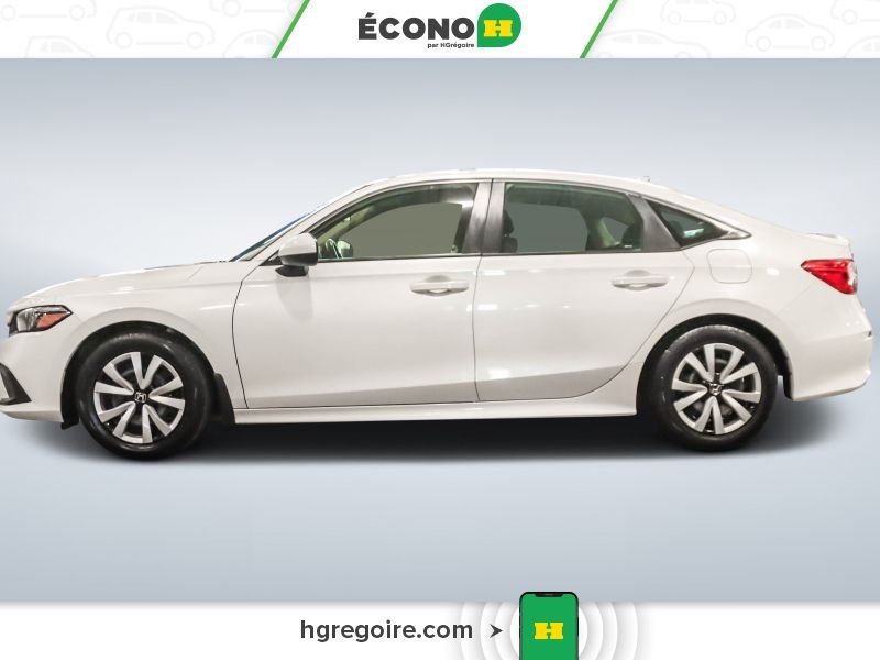 2022 Honda Civic White Saint-Eustache - photo #4