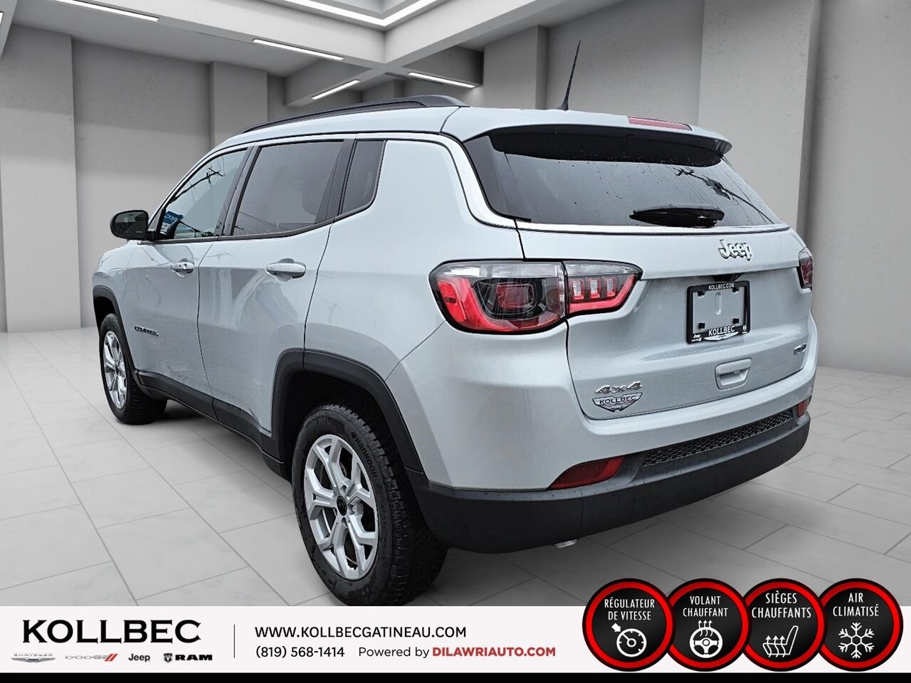 2025 Jeep Compass 26101 | North 4x4 Silver Gatineau - photo #17