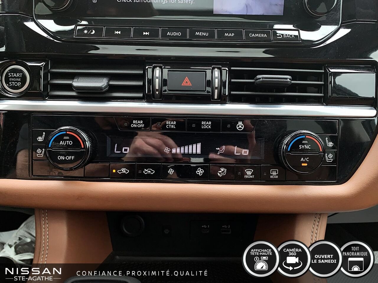 2023 Nissan Pathfinder Platinum | CUIR BRUN | TOIT PANORAMIQUE | TOWING PACKAGE | Green Saint-Jérôme - photo #21