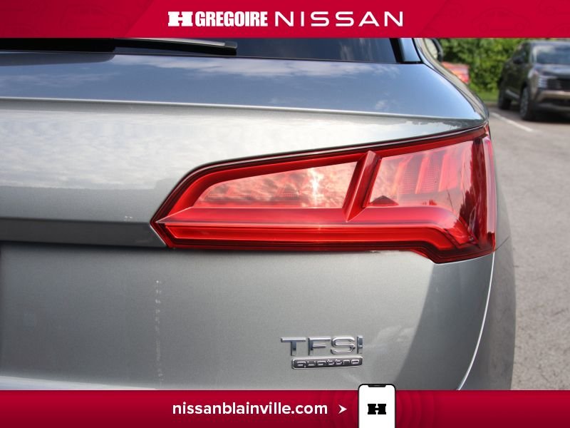 Audi Q5 BA6173 | PROGRESSIV TFSI BLUETOOTH BANCS CHAUFFANTS CUIR CA 2018 Gris Laval - photo #27