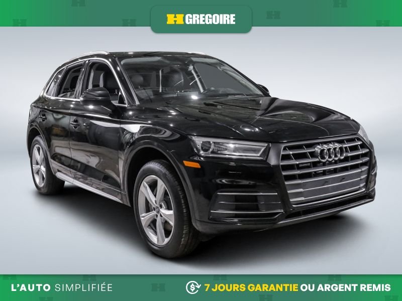 Audi Q5 727929 | Progressiv AWD AUTO A/C CUIR TOIT NAV MAGS CAM REC 2019 Noir Laval - photo #0