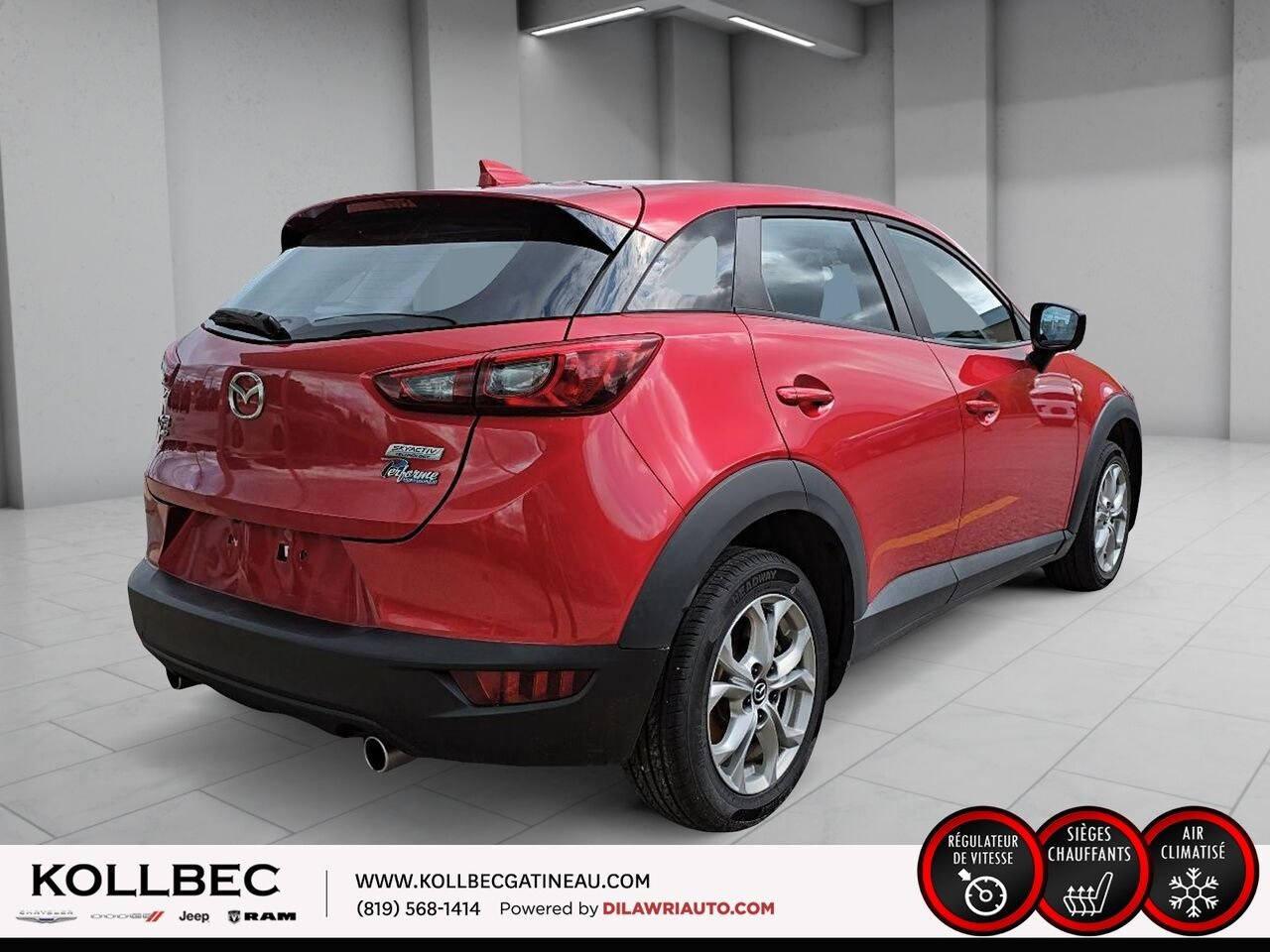 2016 MAZDA CX-3 26102 | GS FWD Red Gatineau - photo #14