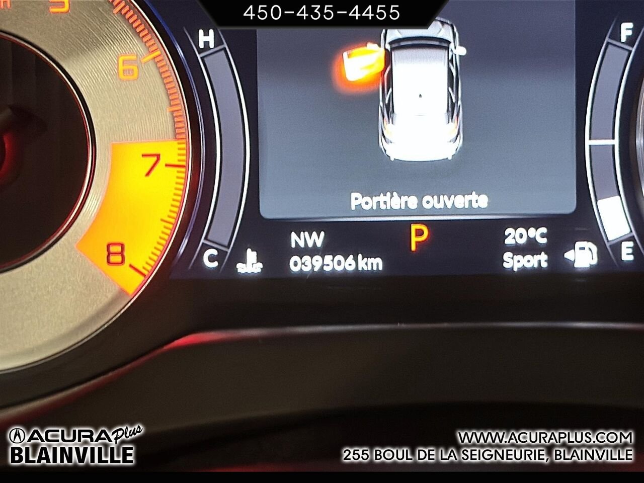 2021 Acura RDX Red Blainville - photo #11